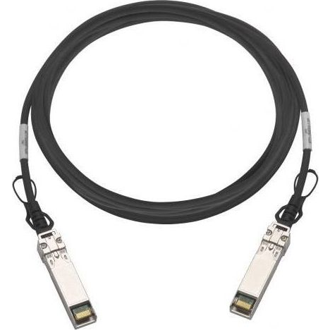 QNAP CAB-DAC30M-SFPP InfiniBand en Glasvezelkabel 3 m SFP+ DAC Zwart