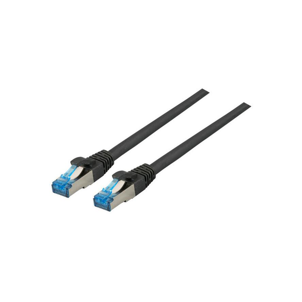 EFB RJ45 Patchkabel S/FTP,Cat.6A,Cat7 TPE superflex,1,5m,sw