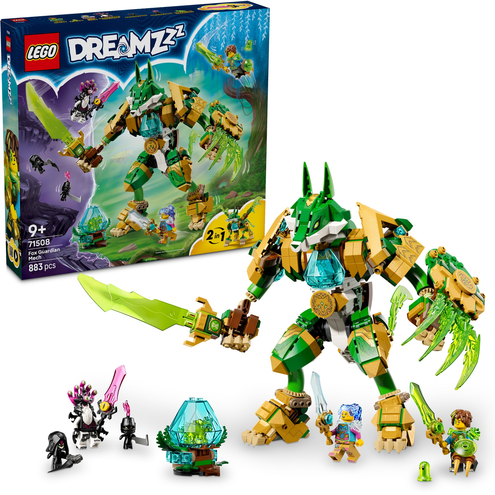 LEGO® DREAMZzz Rókaőrző robotpáncél 71508 (5702018062944)