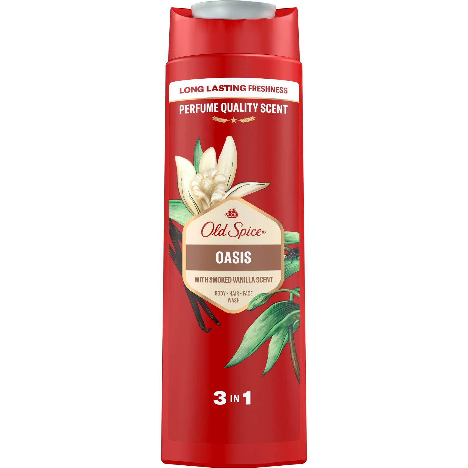 Old spice Oasis Tusfürdő és sampon 3in1 400ml (8006540838761)