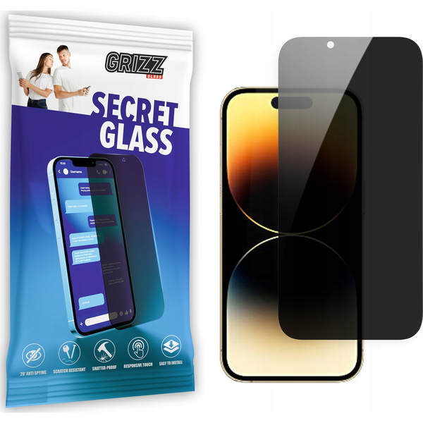  GrizzGlass Szkło prywatyzujące GrizzGlass SecretGlass Apple iPhone 14 Pro Max