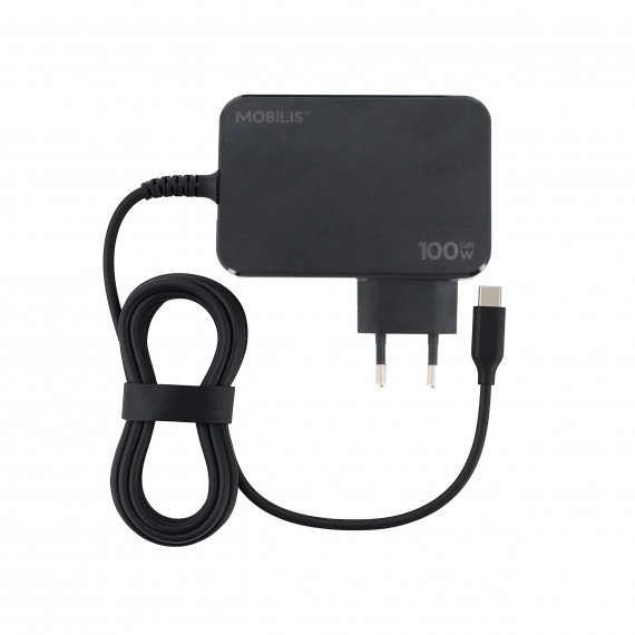 Mobilis Energia Charger 100W USB-C Laptop Charger 1,8m Cable