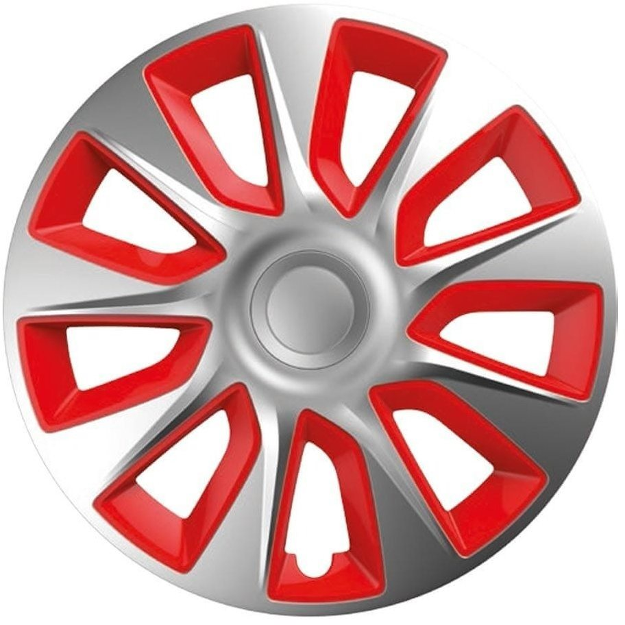 Versaco fedelek Stratos ezüst/piros 14" szett 4db 4db (20018)