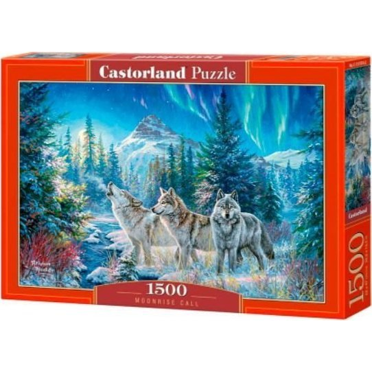Castorland C-151974-2 puzzle 1500 pz Animali