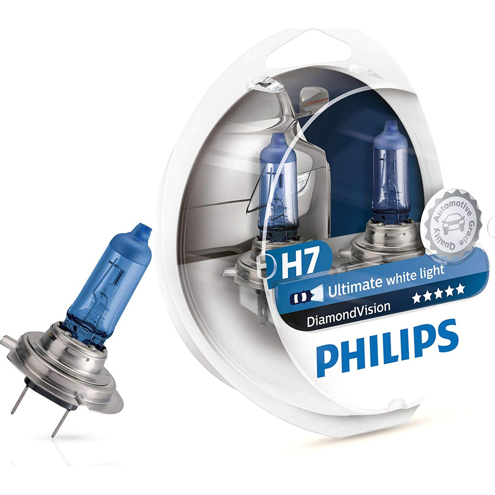 Philips DiamondVision 12972DVS2 autós izzó H7 55 W Halogén
