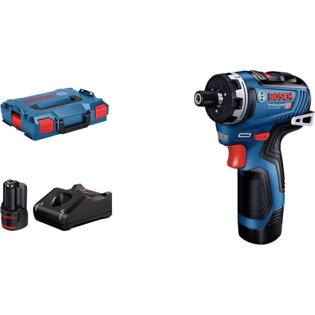 Bosch Professional GSR 12V-35 HX akkus fúrócsavarozó 2db 3.0Ah-s akkuval (06019J9100) (06019J9100)