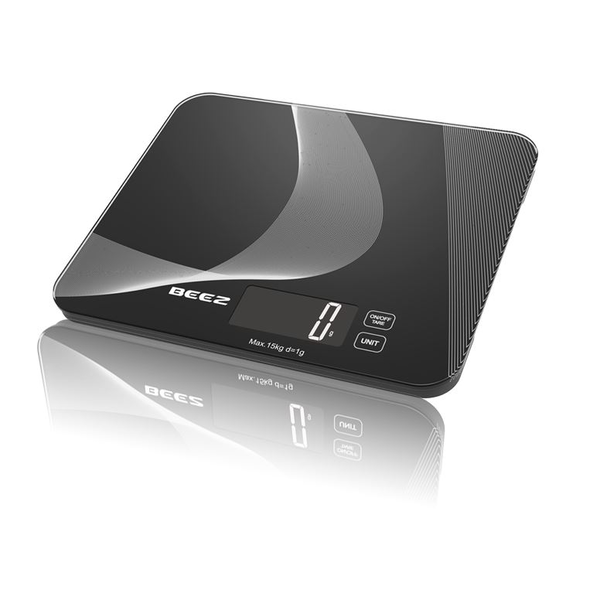 Beez KL-5045 15 кг Дигитална кухненска везна с LCD подсветка