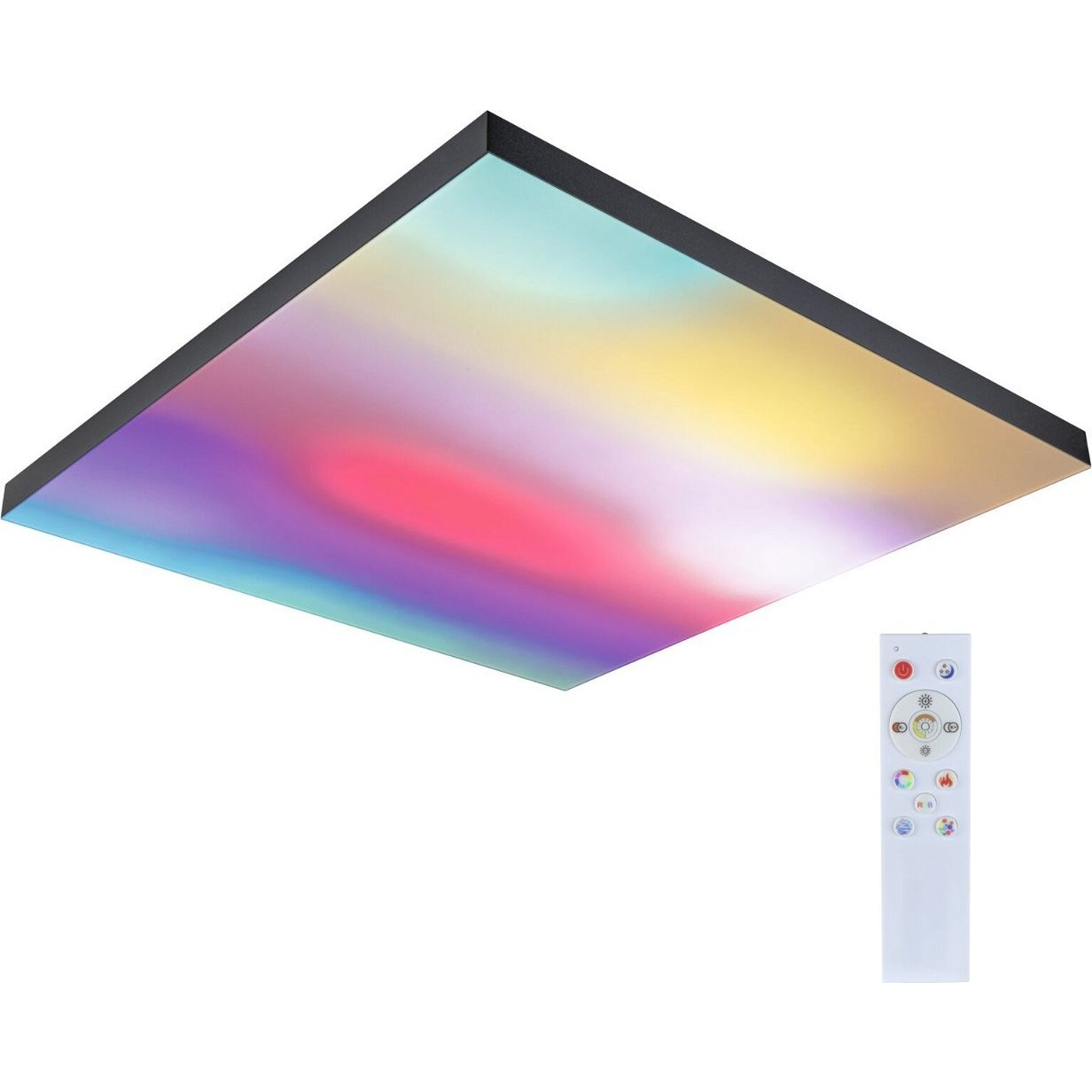 Paulmann Velora Rainbow 79909 LED-es mennyezeti lámpa 31.00 W Melegfehér Fekete (PL79909)