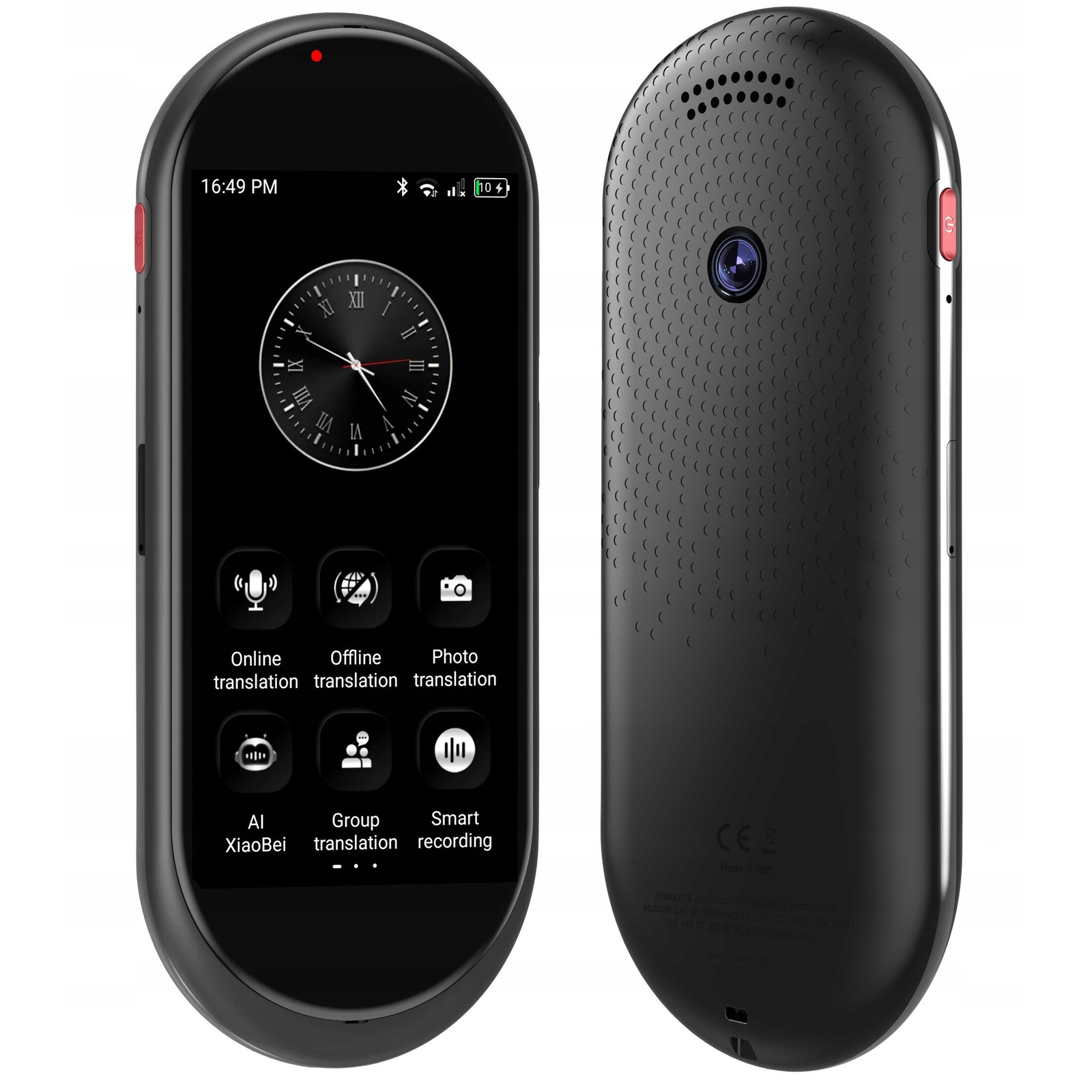 MAXCOM MT100 Mtalk AI tolmácsgép fordítógép (MAXCOMMTALKMT100)