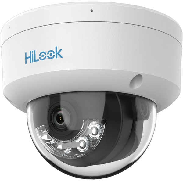 HiLook IPC-D149HA-LU(2.8mm)/Kültéri/4MP/2,8mm/Lát.fény 30m/WDR/IK08/MD 2.0/Smart Hybrid Light ColorVu PoE IP dómkamera (IPC-D149HA-LU(2.8MM)(HILOOKSTD))