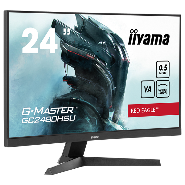 iiyama G-MASTER GC2480HSU-B1 Monitor PC 61 cm (24") 1920 x 1080 Pixel Full HD LED Nero