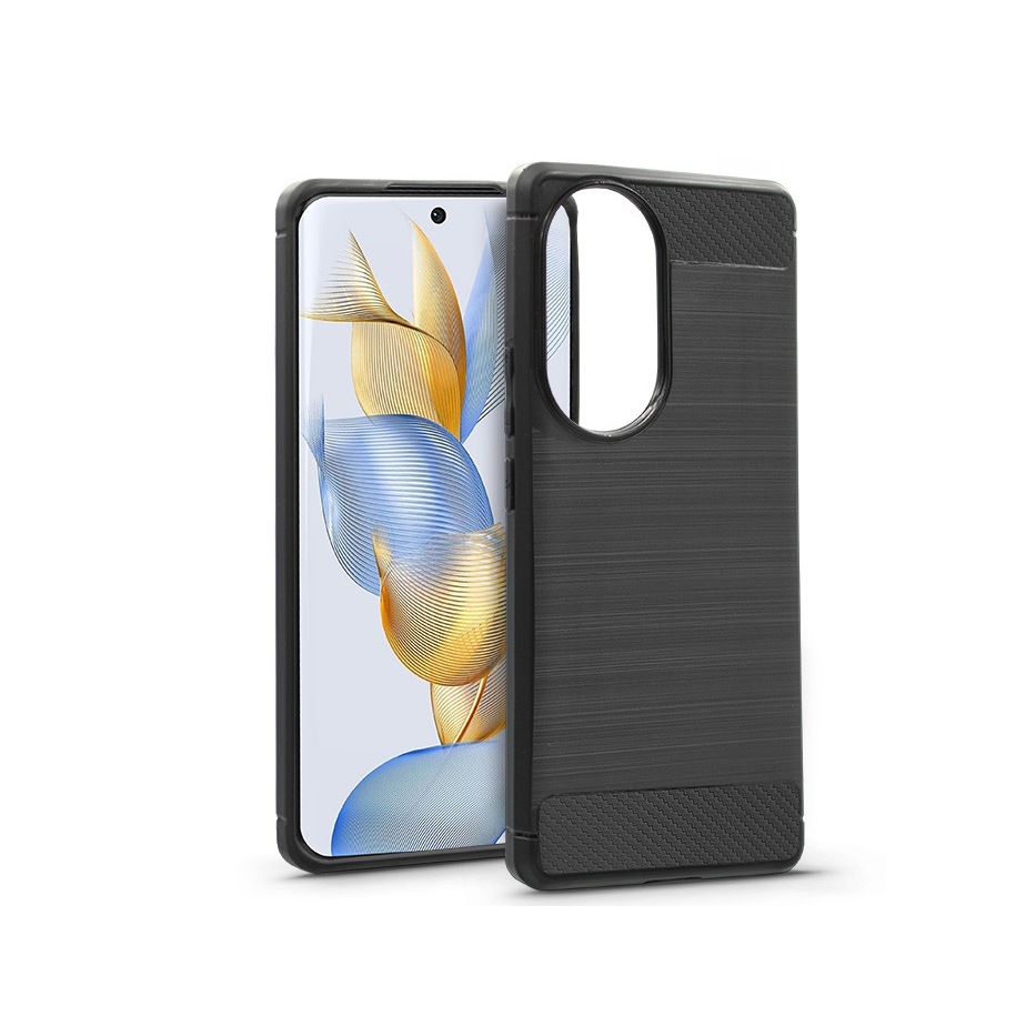 Honor 90 5G szilikon hátlap - Carbon - fekete (HF225123)