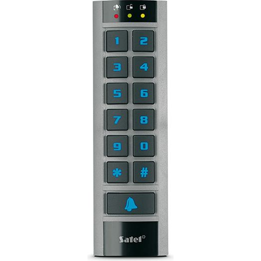 SATEL ACCOSCRBG billentyűzettel/ACCO/kültéri/proximitykártya-olvasó