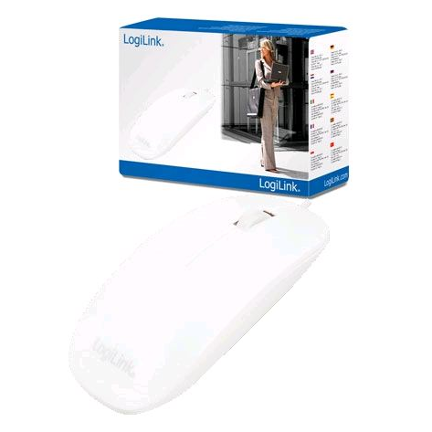 LogiLink ID0062 optikai egér fehér USB 1000 DPI