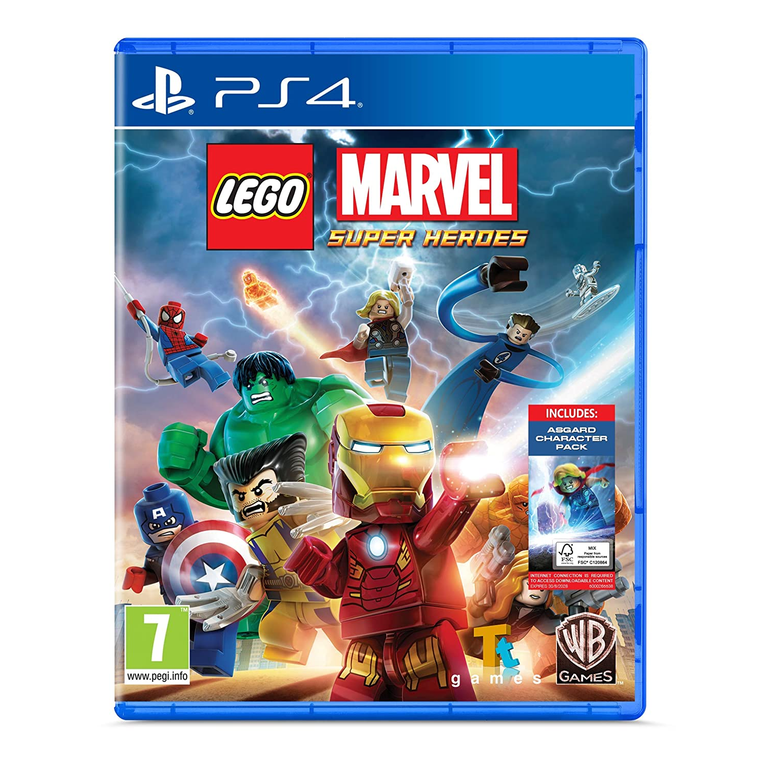 Lego Marvel Super Heroes (PS4 - Dobozos játék)