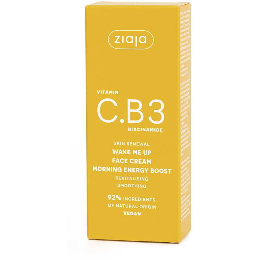 ZIAJA C-vitamin B3 niacinamid, reggeli krém ébredés utánra, 50 ml (5901887056164)
