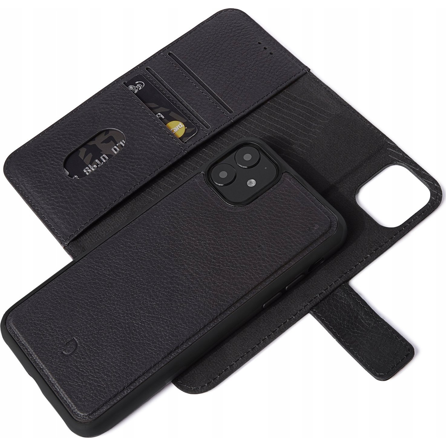 Decoded Leather Wallet, black - iPhone 11 (D9IPOXIRDW2BK)