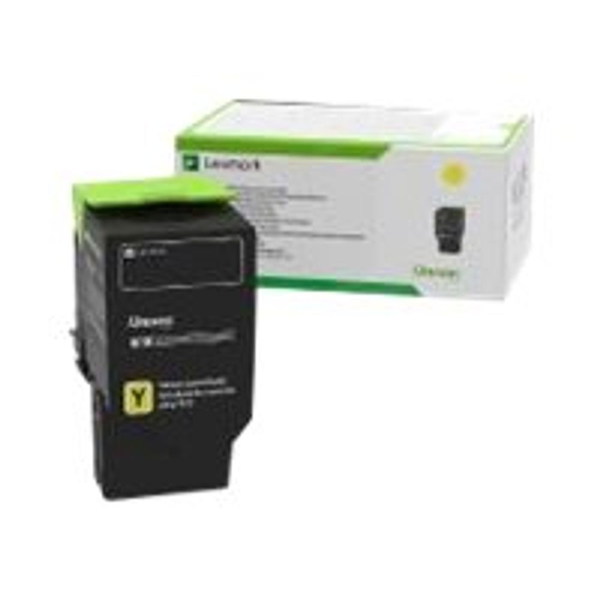 Lexmark 78C2UYE tonerpatron 1 stk Original Gul
