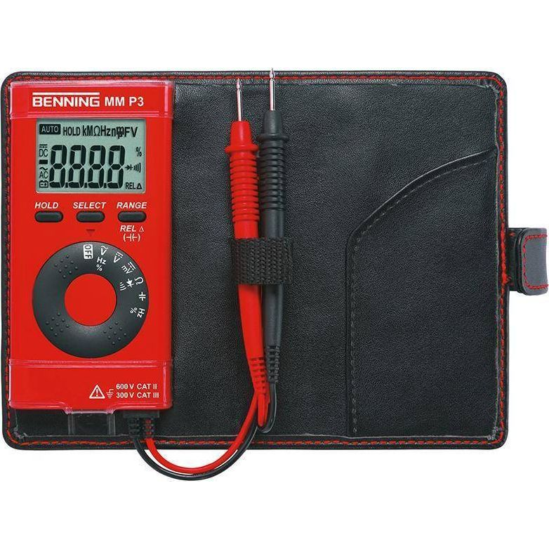 Digitális zseb multiméter, mérőműszer Benning MM P3 (BG044084)