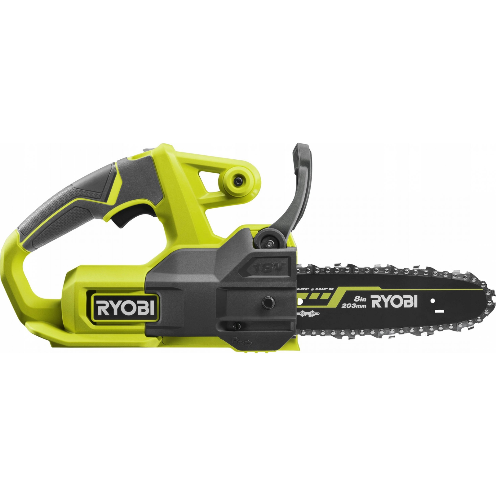 Ryobi 18V 20cm akkus láncfűrész Solo ONE+ RY18CS20A-0 Akkumulátor nélkül (5133005414) (TT5133005414)