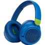 Слушалки JBL JR460NC, Bluetooth, Активно шумопотискане, син