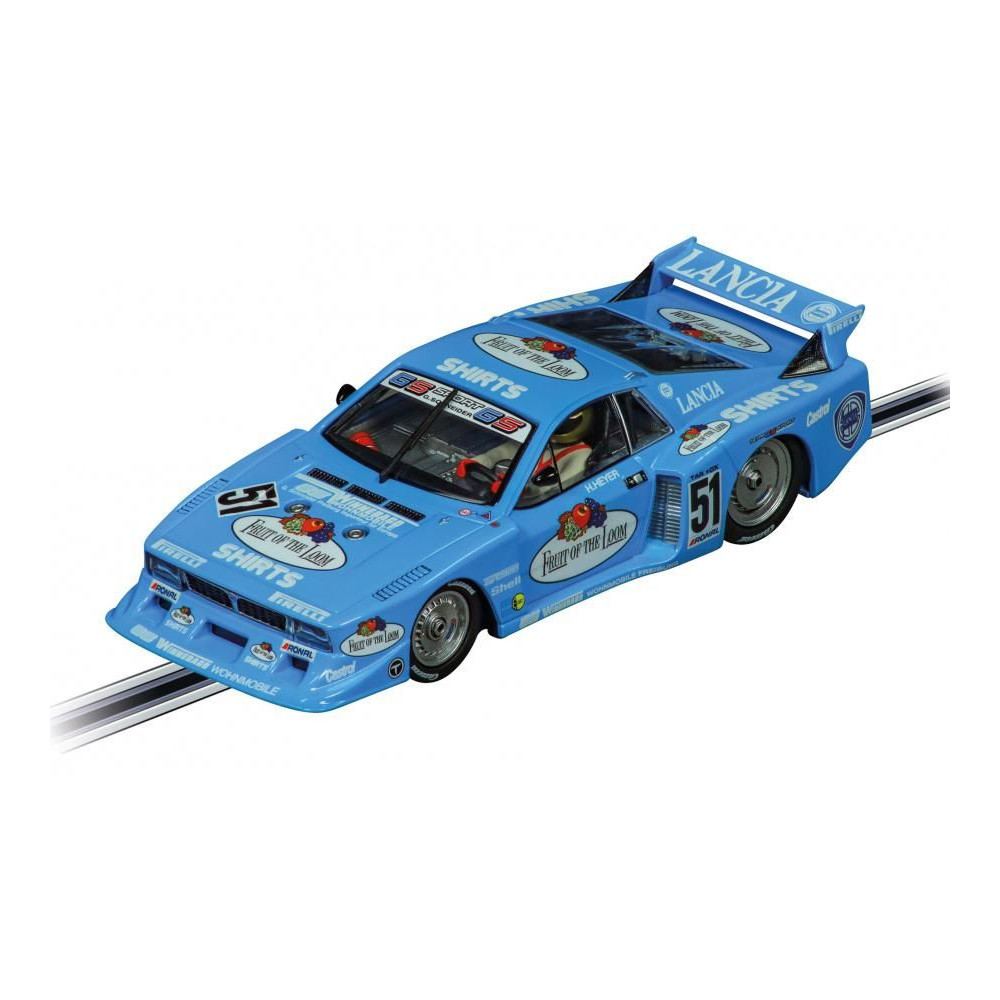 Carrera Digital 132 Lancia Beta Montecarlo Világító autó autópályához 1:32 - Kék (20032029)