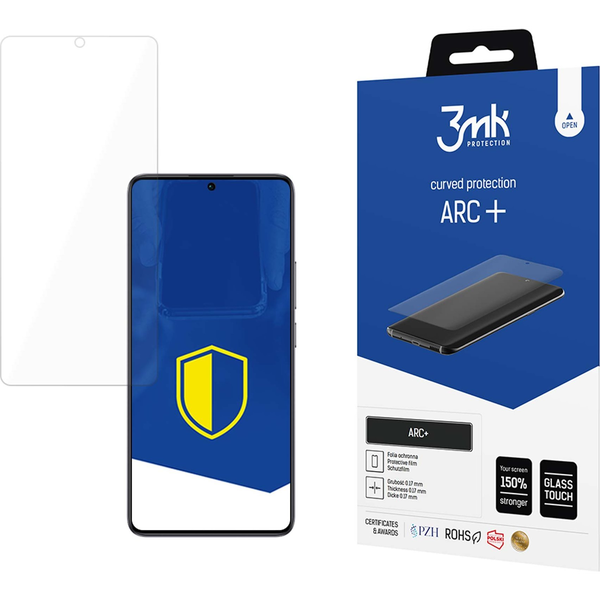 Фолио 3mk ARC+, Прозрачен, Съвместимо Xiaomi Poco F6 Pro