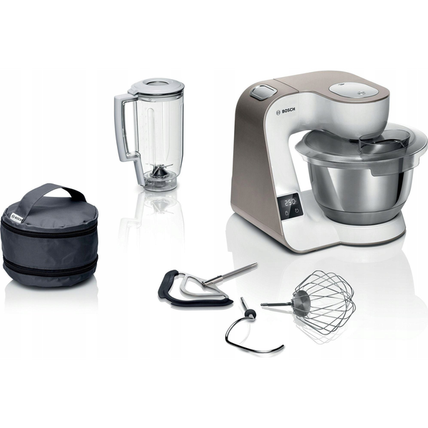 Bosch Serie 4 MUM5XW13 кухненски робот 1000 W 3,9 Д Бяла Вградени везни