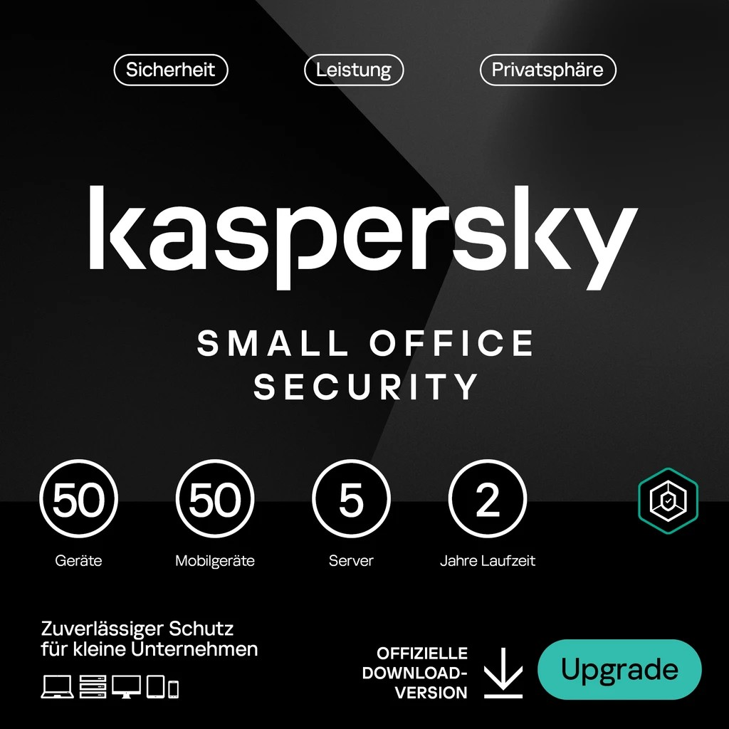 Kaspersky Small Office Security - 50 Felhasználó, 2 Év - Hosszabbítás KL4541XDQDR elektronikus licensz