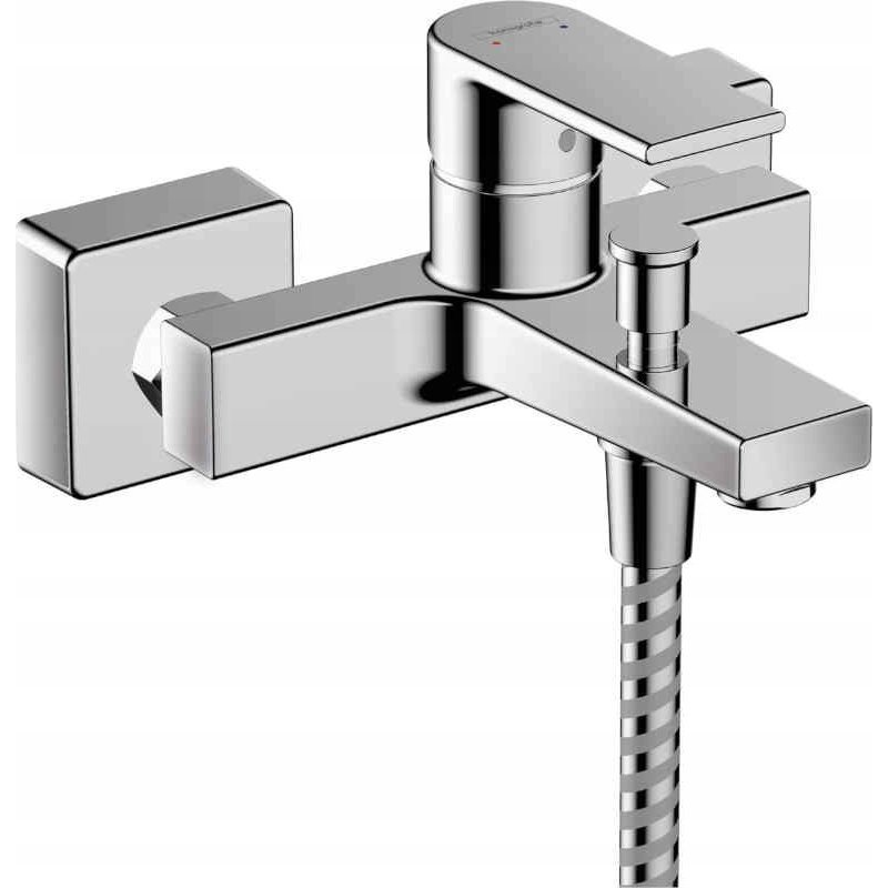 Hansgrohe Vernis Shape Kádcsaptelep Falsíkon Kívüli Szereléshez, Króm (71450000)