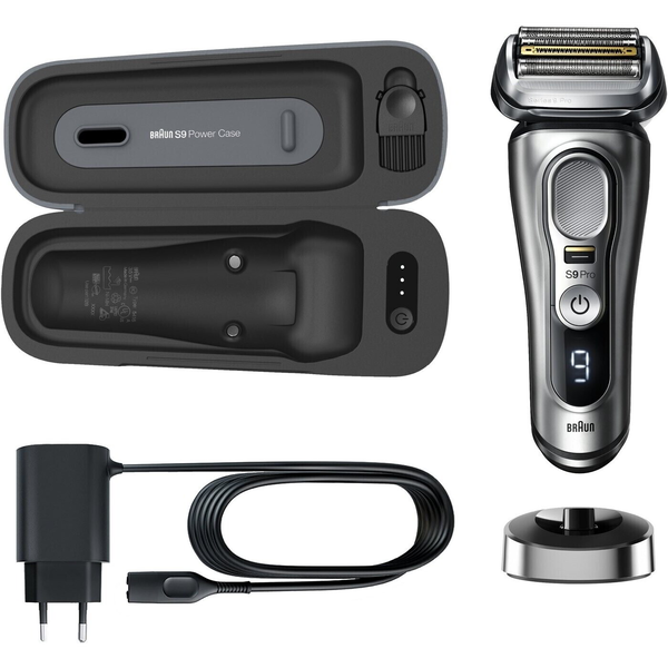 Braun Series 9 Pro 81744531 мъжка самобръсначка Фолио за самобръсначка Тример Сребърен