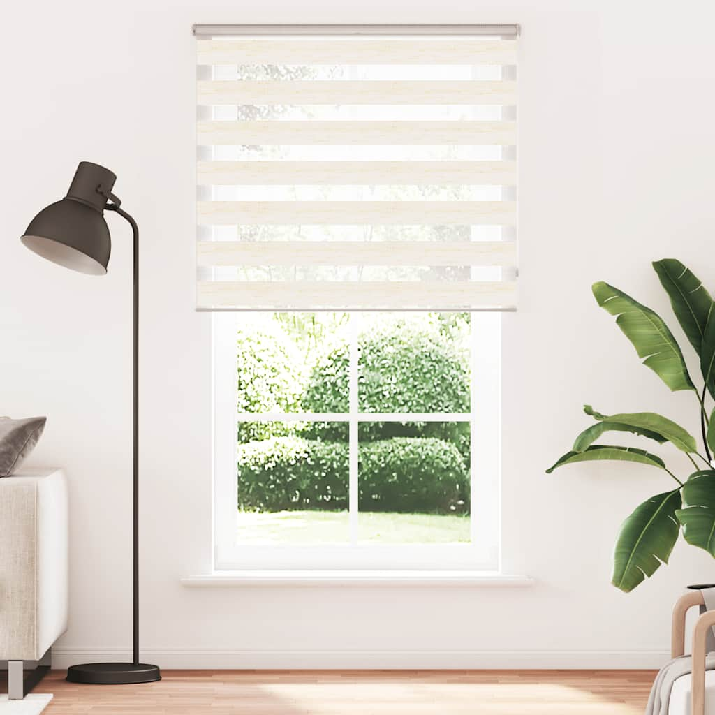 zebrafüggönnyel márványbézs szövetszélesség 120,9 cm poliészter (4014708)