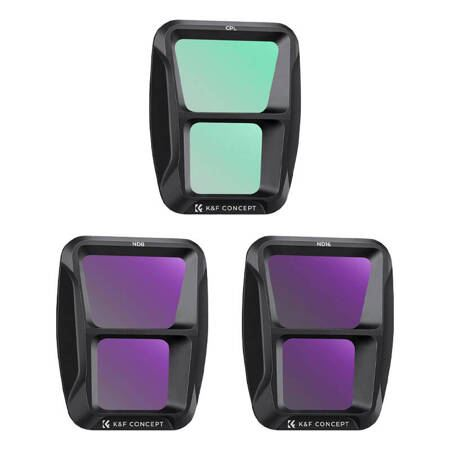 K&F Concept DJI Air 3 CPL+ND8+ND16 szűrő készlet (SKU.2065V1) (SKU.2065V1)