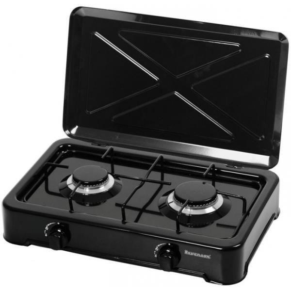 Ravanson K-02TB Kemping gáz főzőlap - Fekete