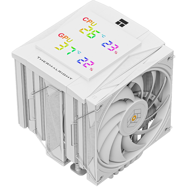 Thermalright Royal Knight 120 Digital Processzor Hűtő Fehér