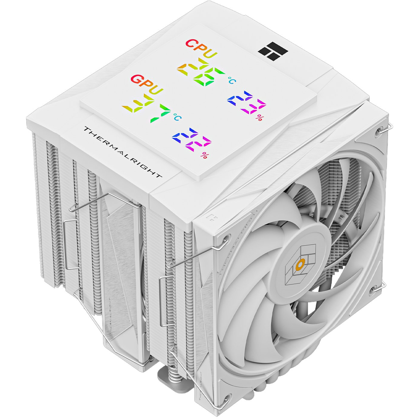 Thermalright Royal Knight 120 Digital Processzor Hűtő Fehér (814256020435)