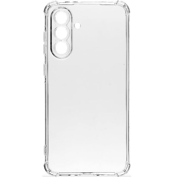 Samsung Galaxy A56 5G SM-A566B, Szilikon tok, légpárnás sarok, Tactical TPU Plyo, átlátszó