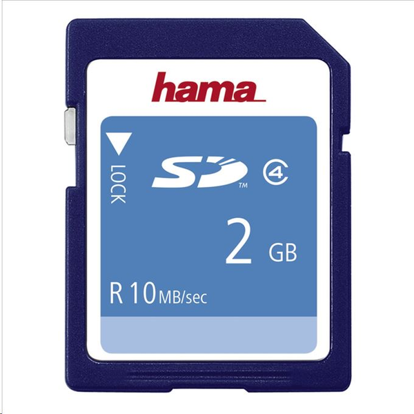 Hama HighSpeed SecureDigital Card 2 GB SD