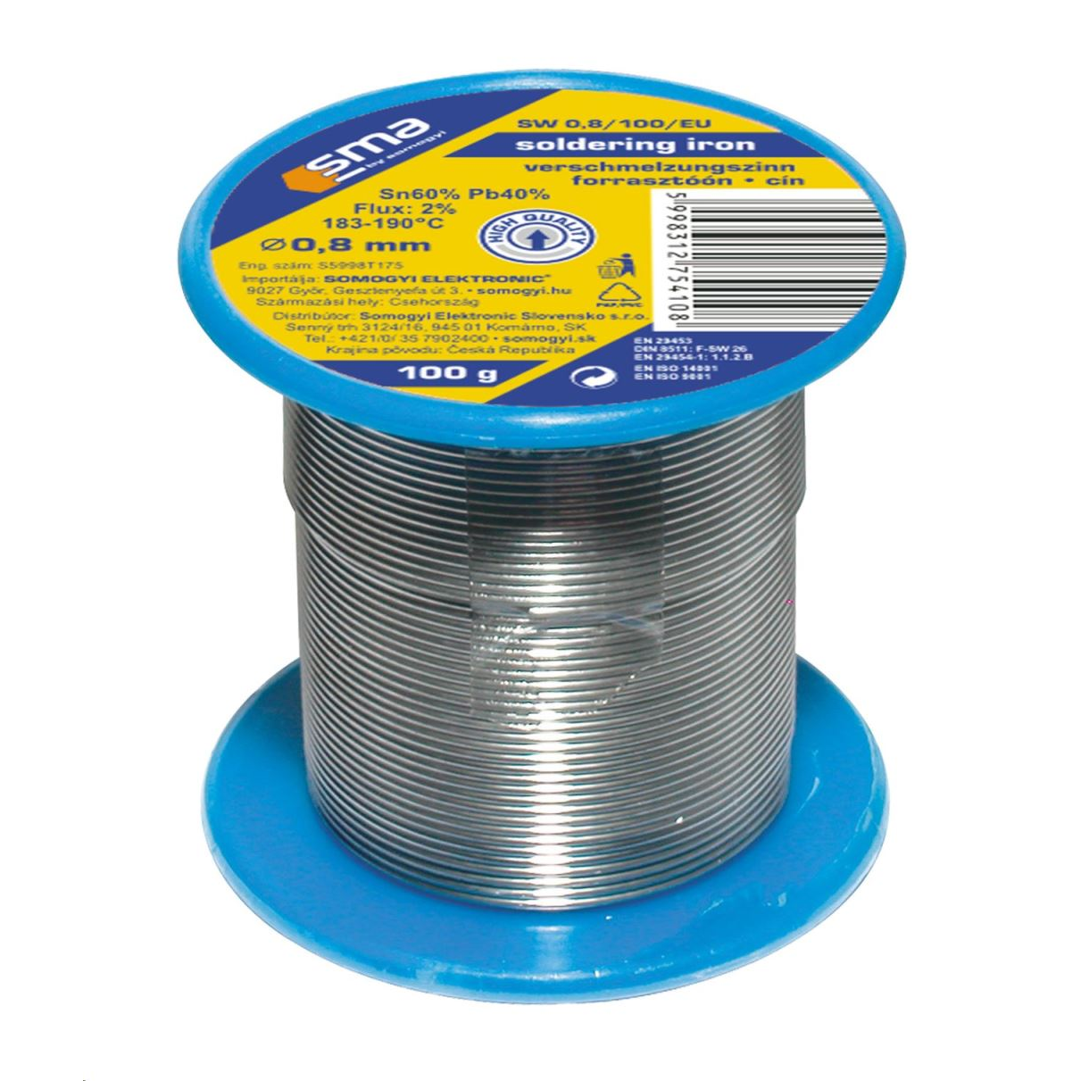 Somogyi Forrasztóón 0,8/100g (SW 0,8/100) (SW 0,8/100)