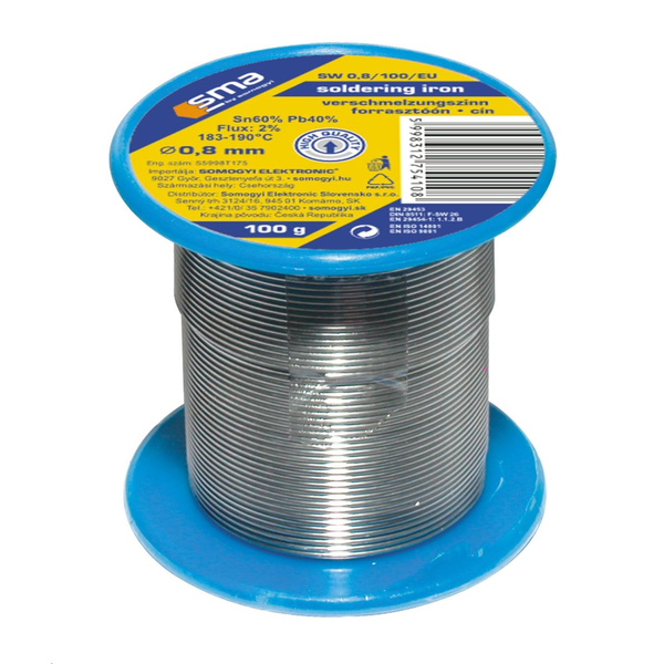 Somogyi Forrasztóón 0,8/100g  (SW 0,8/100)