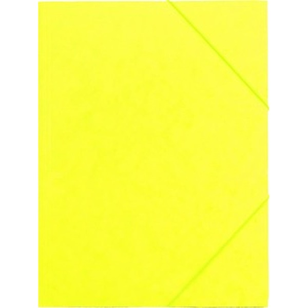 CAM A4 prespán sárga gumis mappa (0233)