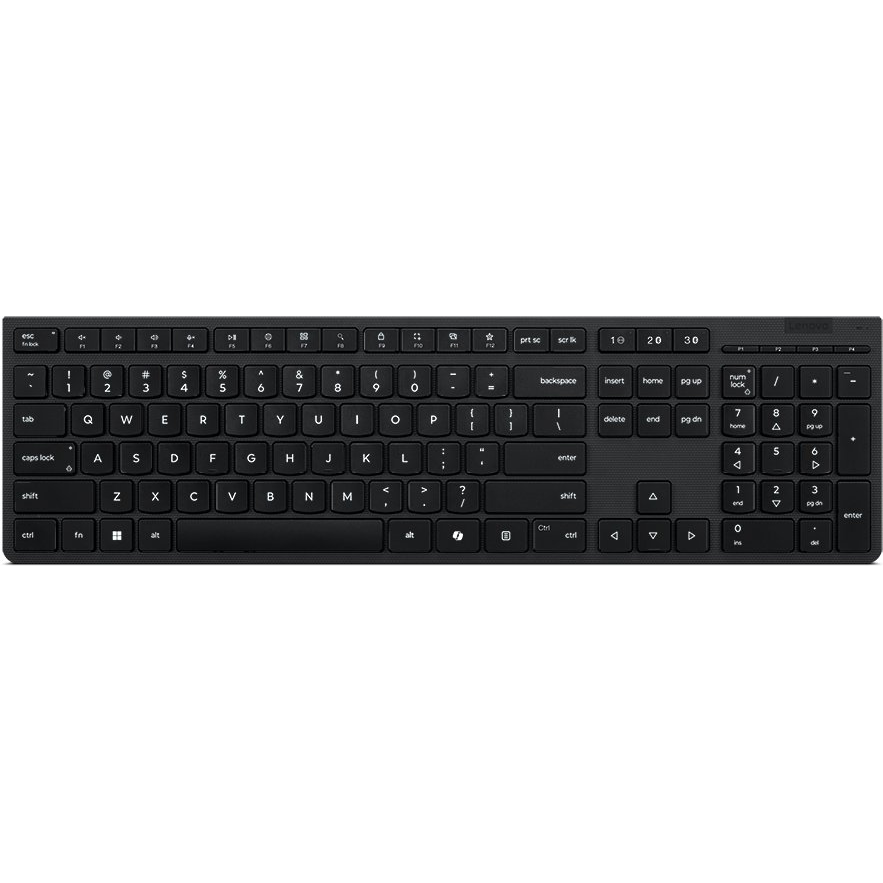Клавиатура Lenovo 4Y41R64517, немска подредба, черна