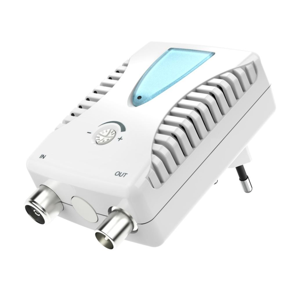 Hama TV antenna/kábel jelerősítő, koax 25dB (00205234)