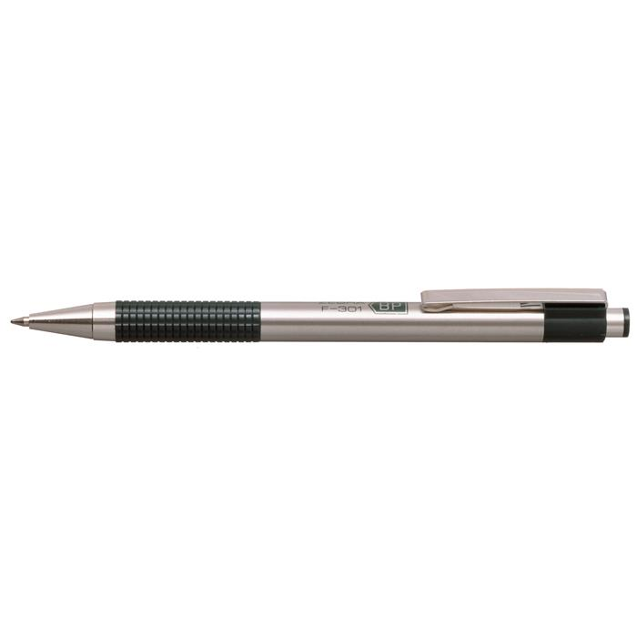 Zebra F301 Nyomógombos golyóstoll - 0,24 mm/Kék (EF301GN)