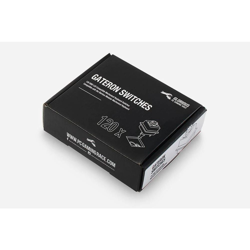 Glorious mechanikus billentyűzet cserekapcsoló szett Gateron Brown 120db (GAT-BROWN) (GAT-BROWN)