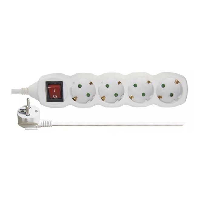 EMOS P1425R 4 aljzat 5méter 1,5mm2 kapcsolós hosszabbító (P1425R)