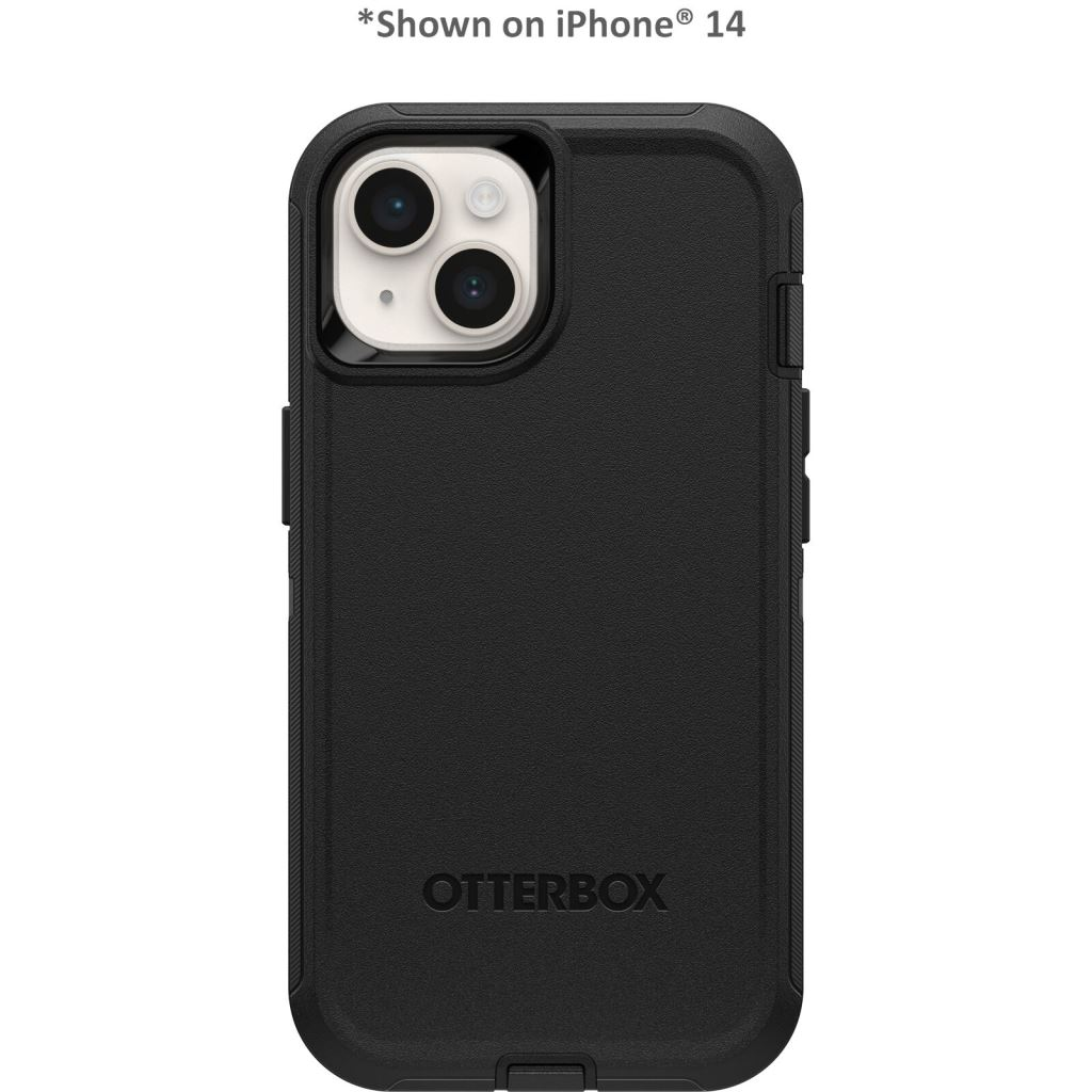 OtterBox Defender iPhone 15 Pro tok fekete (77-92536) (77-92536)