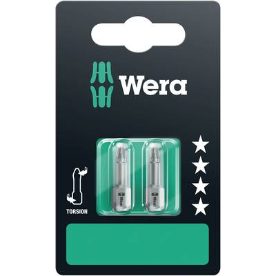 Wera 2 db 851/1 TZ PH kereszthornyú PH bit PH1 05073323001 Hossz 25 mm (05073323001)