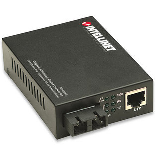 Intellinet 506533 мрежов медиен конвертор 1000 Мбит/с 850 nm Мулти режим Черен
