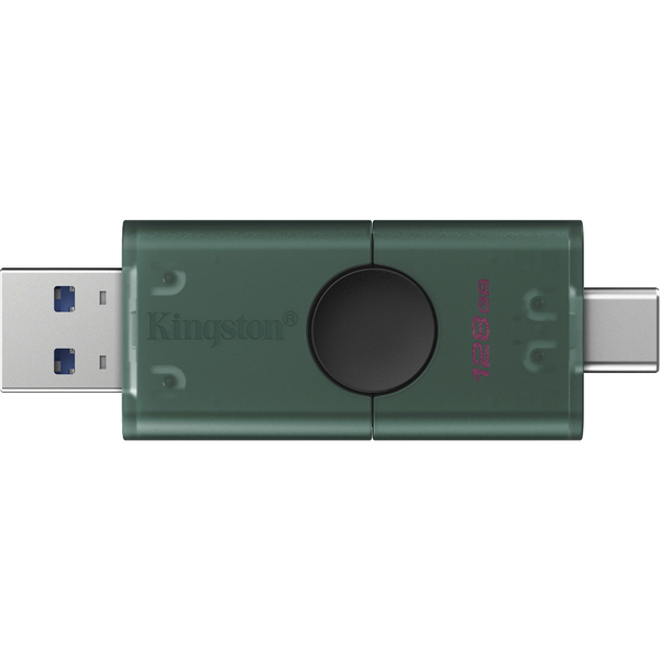 Kingston Technology DataTraveler DuoG2 unità flash USB USB Type-A / USB Type-C 3.2 Gen 1 (3.1 Gen 1) Nero, Verde